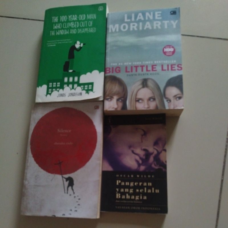 The 100 year old Man Who Climbed Out of the window and disappeared, Big Little Lies, Hening Shusaku 