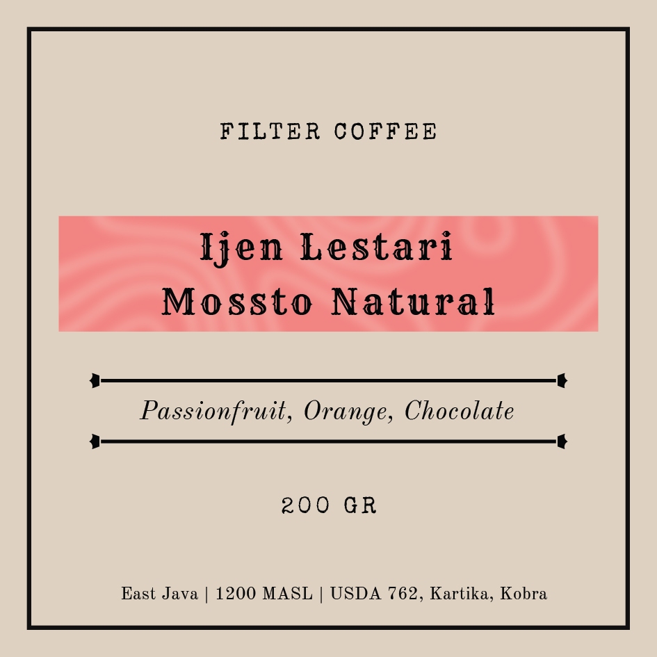 

Arabika Ijen Lestari Mossto Natural 200 gr