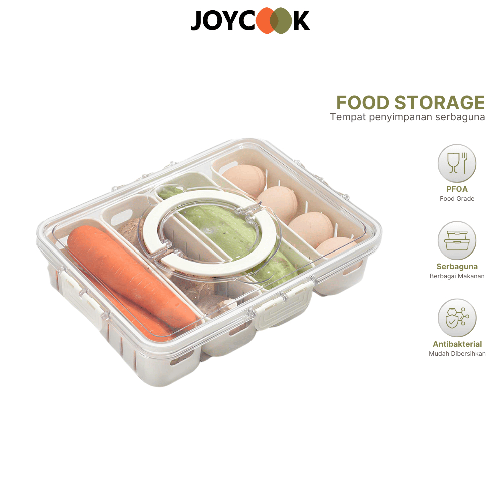 JOYCOOK Kotak Penyimpanan Makanan Kulkas Refrigerator Box Kontainer Box Food Storage
