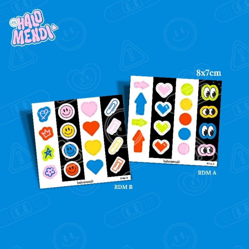

RDM - Sticker Sheet "Kecil" l Vinyl Doff