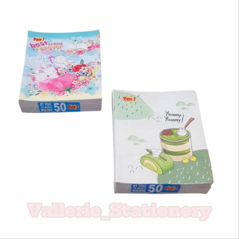 

BUKU TULIS MURAH ISI 50 LEMBAR 1 PACK ISI 10 YOU BY KIKY