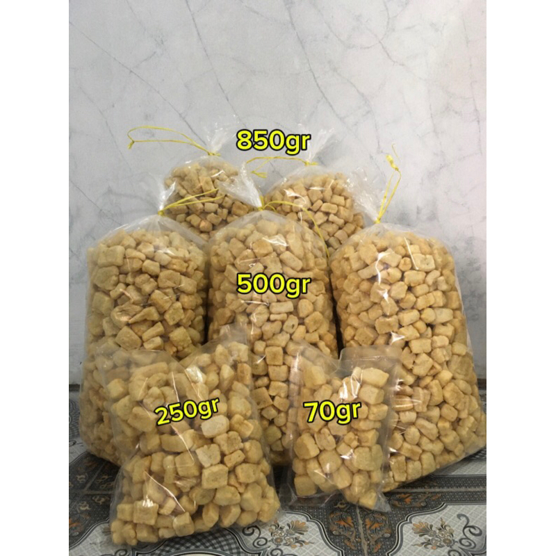 

Kerupuk Rambak Tahu Berkualitas/kerupuk tahu kotak dadu