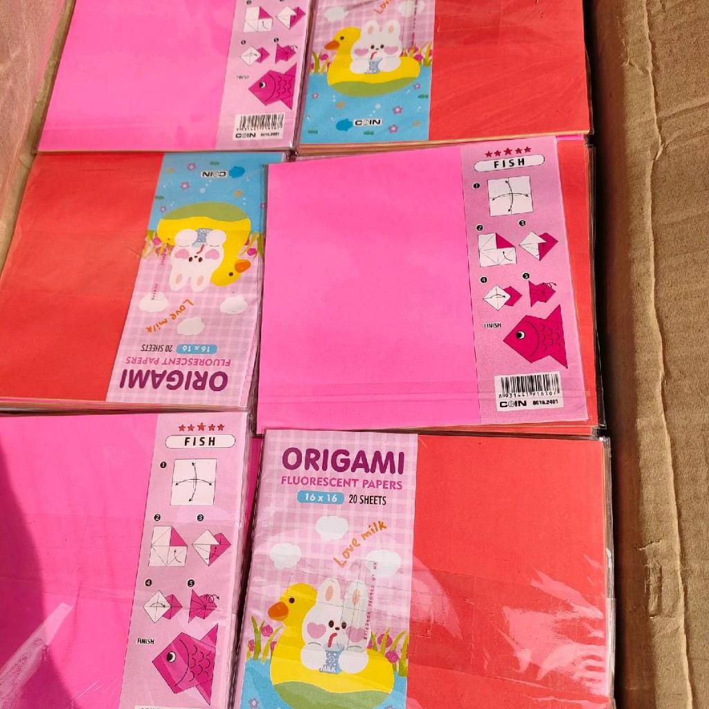 

1 pak Origami 16x16 / Kertas Lipat Paper KERTAS lipat murah GROSIR