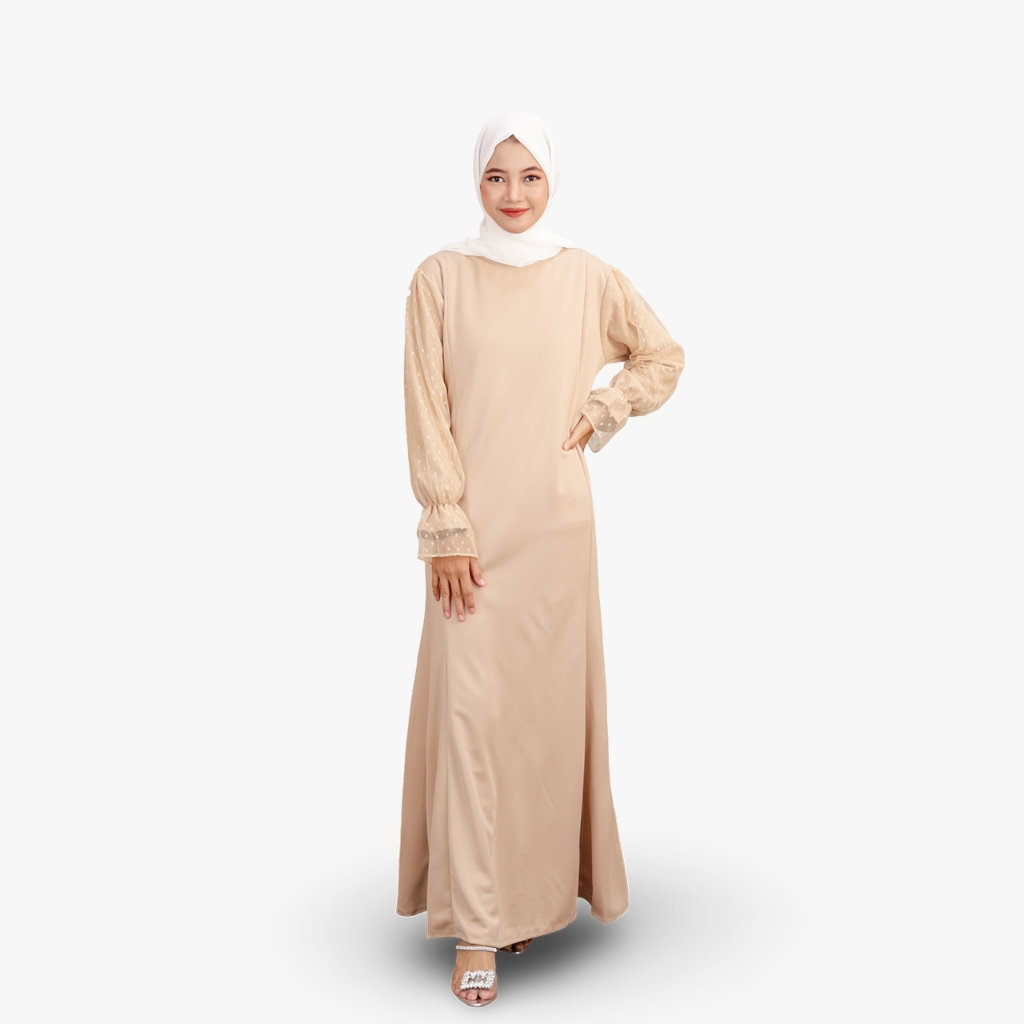 A&G Apparel Dress Duyung Davea Gamis Kondangan Wanita Terbaru Kekinian Terlaris One Size Lebaran