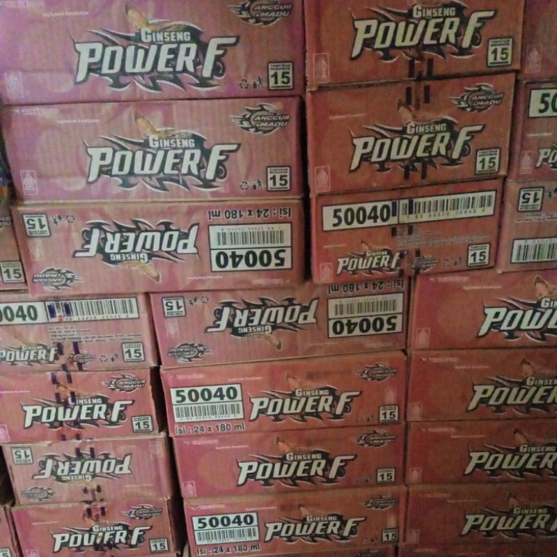 

Minuman Power F 180ml/ds