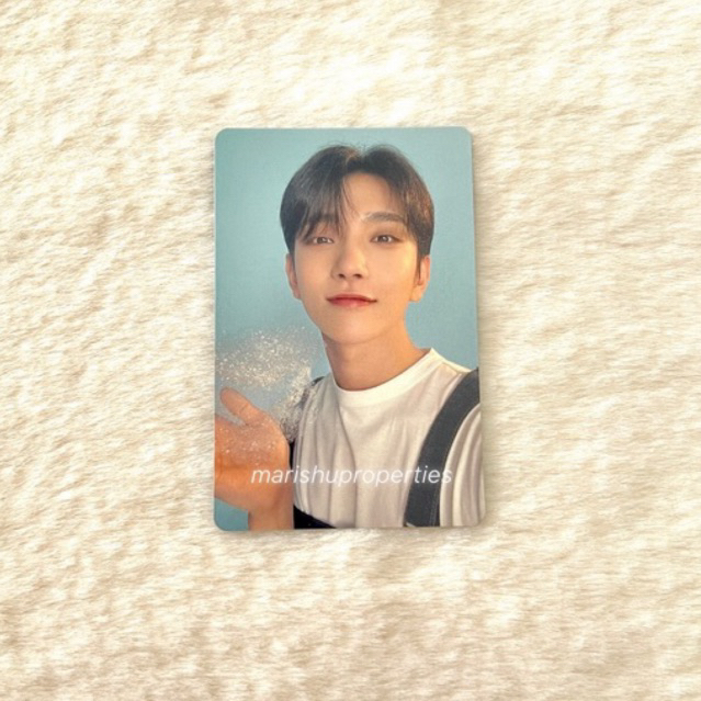 PHOTOCARD SEVENTEEN JOSHUA BUBBLE DREAM CARVER