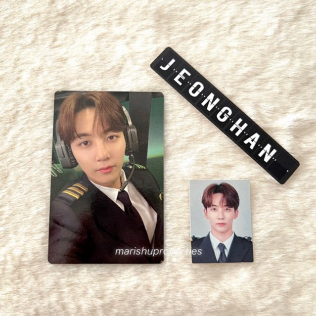 PHOTOCARD SEVENTEEN JEONGHAN PILOT SET
