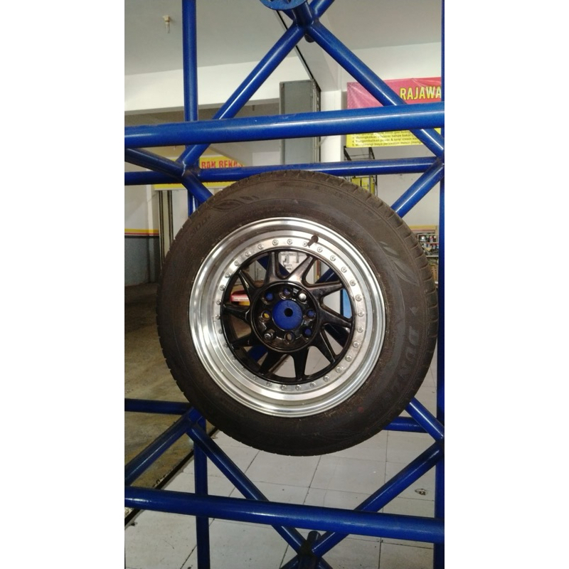 VELG / PELEK RING 15 R15 LUBANG 8 , MEREK OZ RACING