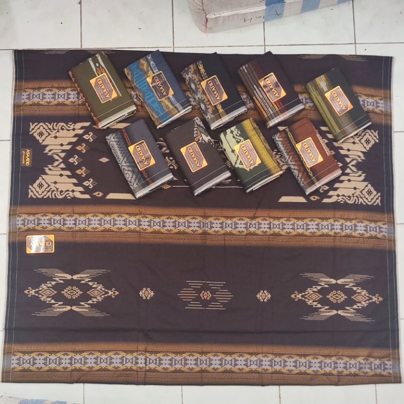 SARUNG ASSATID EMERALD GOLD Bisa Seragam