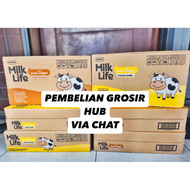 

RB22 Milk Life Susu UHT Promo 1Dus Isi 40 Pcs 115ml