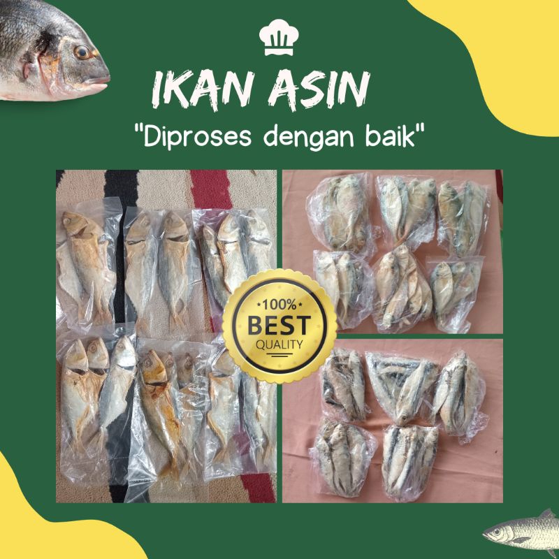 

IKAN ASIN PEDA PUTIH kembung