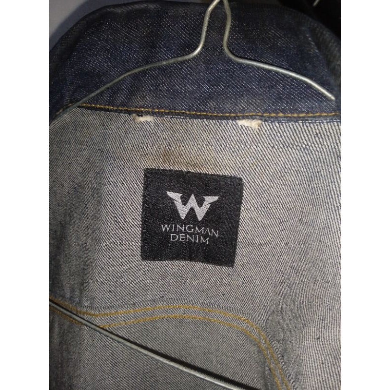 wingman denim enzo 14 oz jacket