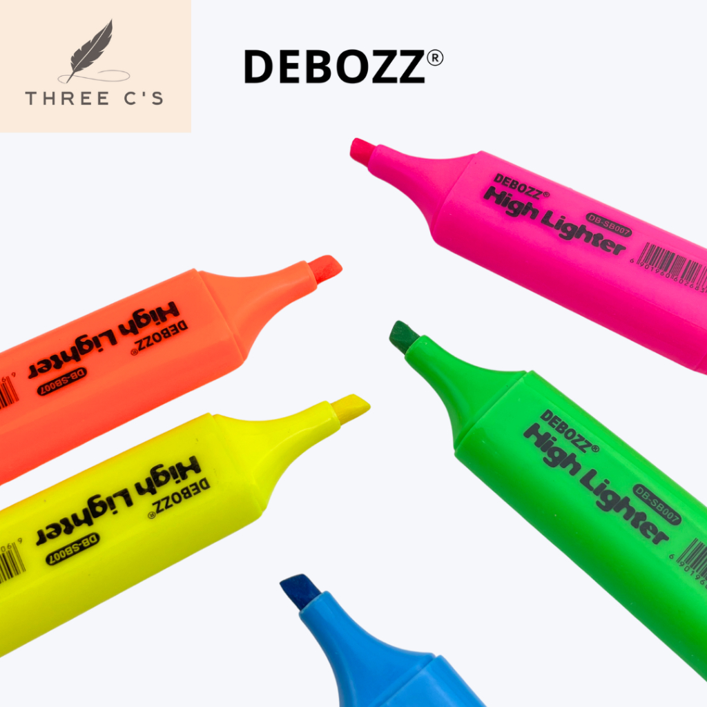 

Stabilo Highlighter Neon Warna Warni Sekolah Anak Debozz DB-SB007 1PCS