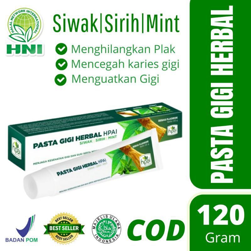 PASTA GIGI HERBAL SIWAK & PGH SENSITIF HNI HPAI PGH