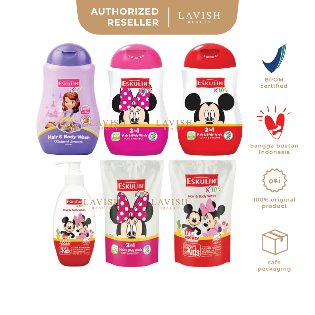 ESKULIN Kids Hair & Body Wash