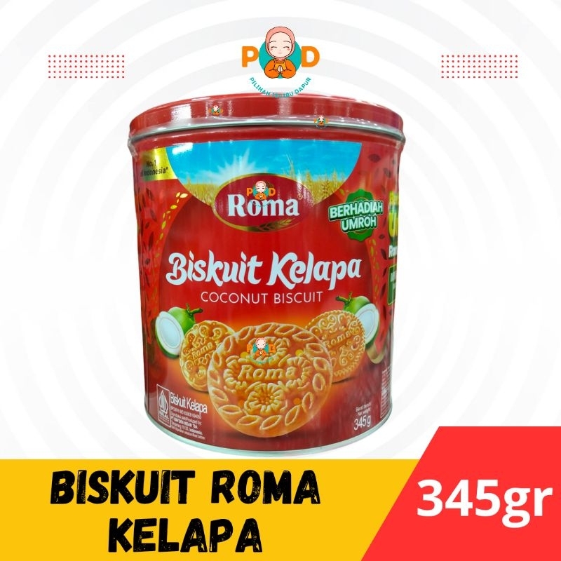 

BISKUIT ROMA KELAPA KALENG 345GRAM