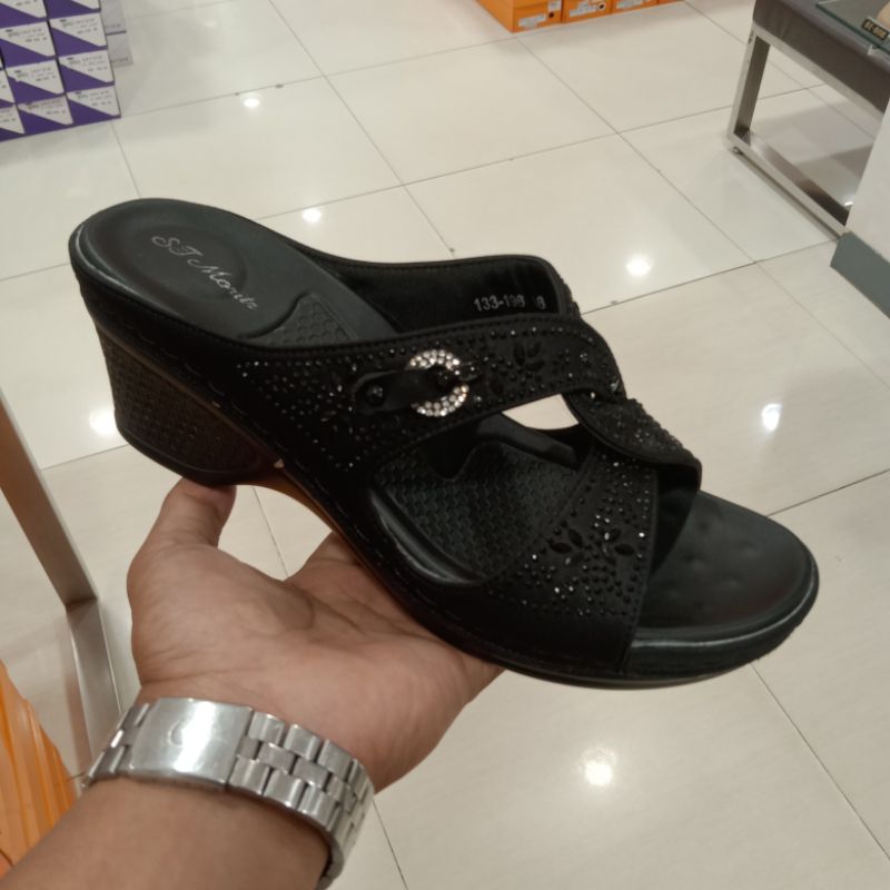 ST MORITZ SANDAL WEDGES WANITA FEMINIM ORIGINAL