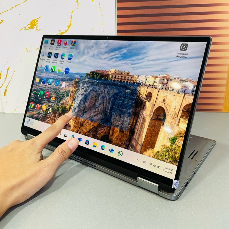 Laptop 2in1 Dell Latitude 7400 Core i7 Gen 8 Touchscreen 16GB SSD 256GB- Second Bergaransi