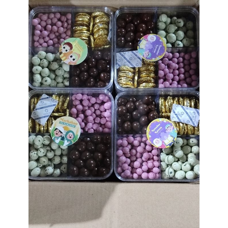 

coklat lagie 4 sekat.