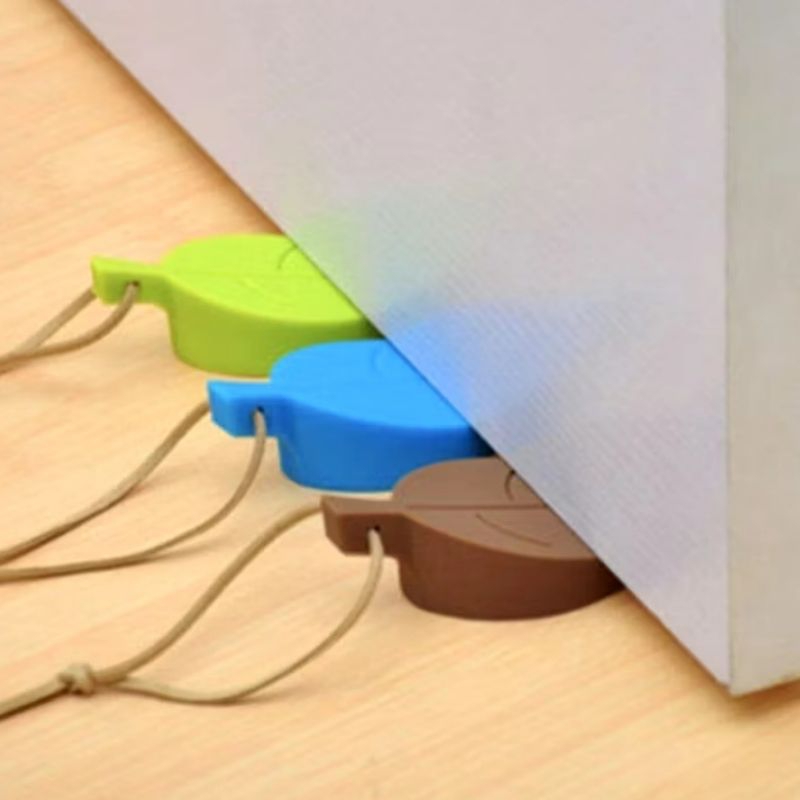 Penahan Pintu | Ganjalan Pintu Bentuk Daun | Ganjalan Serbaguna