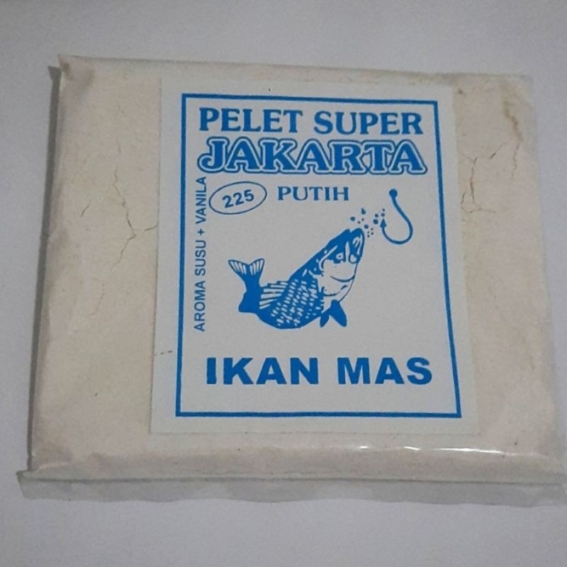 Pelet super jakarta 225 aroma susu + vanilla