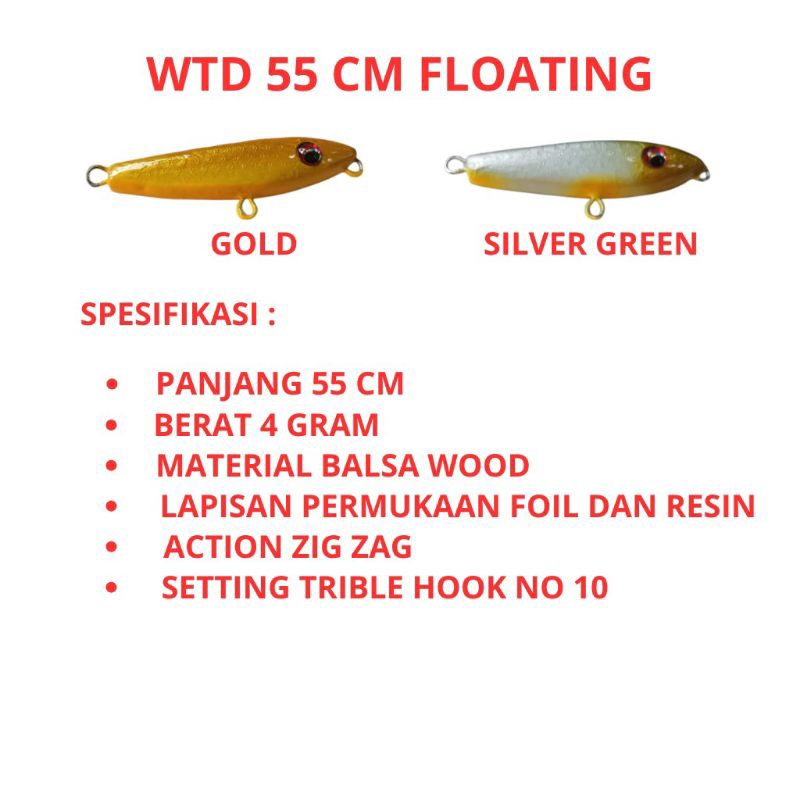 WTD 5,5 cm balsa wood