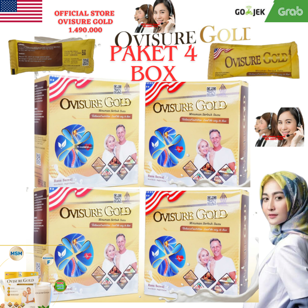 

OVISURE GOLD ASLI ORIGINAL SUSU SENDI DAN TULANG PAKET 4 BOX