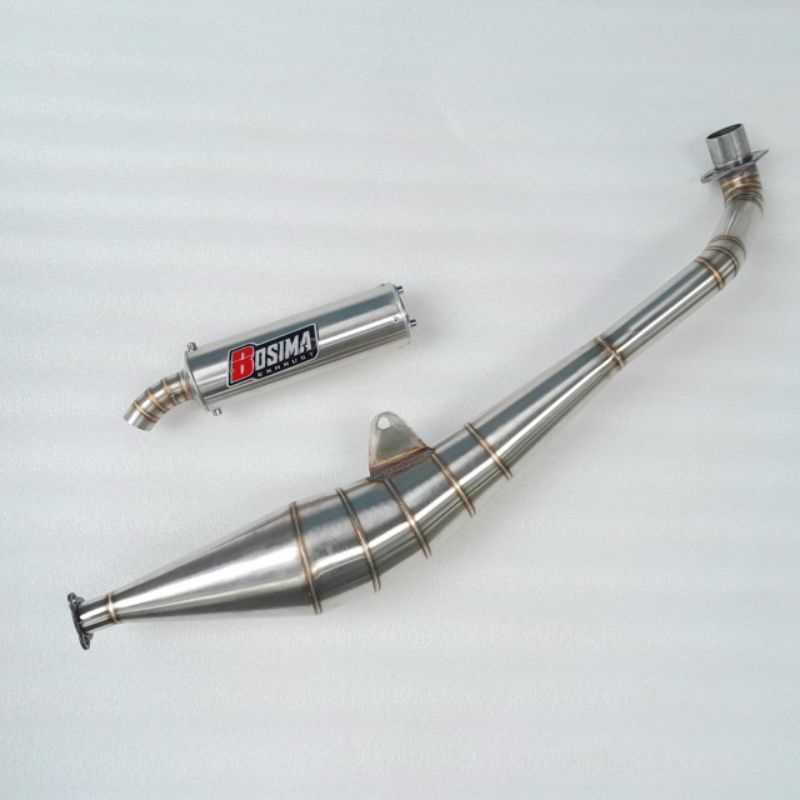 Knalpot Fizr F1zr Ss2 Ss Two Stainless Original Bosima