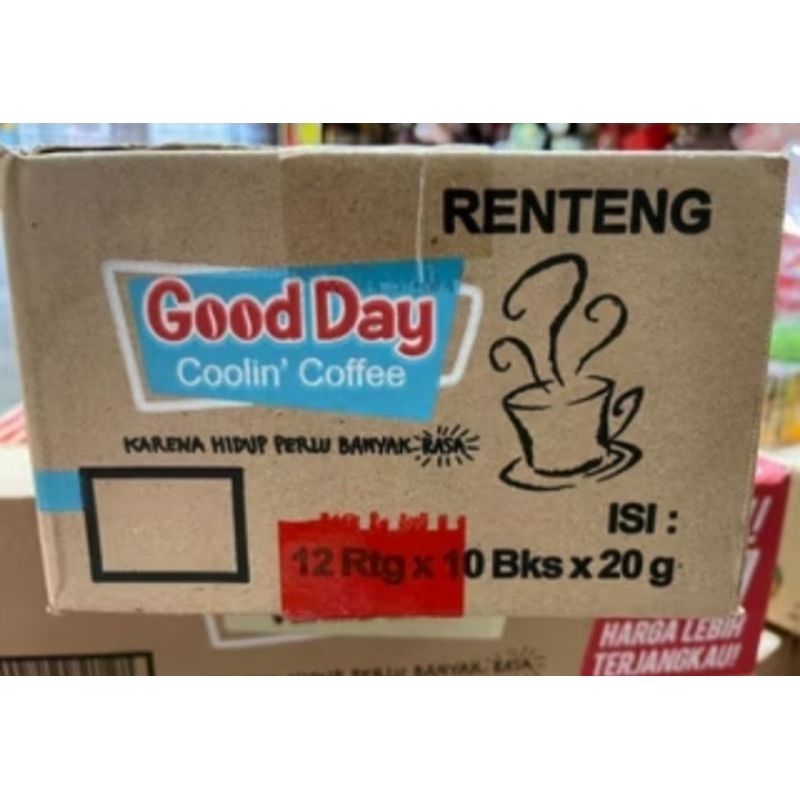 

GOOD DAY COOLIN COFFEE DUS(ISI 120 PCS)