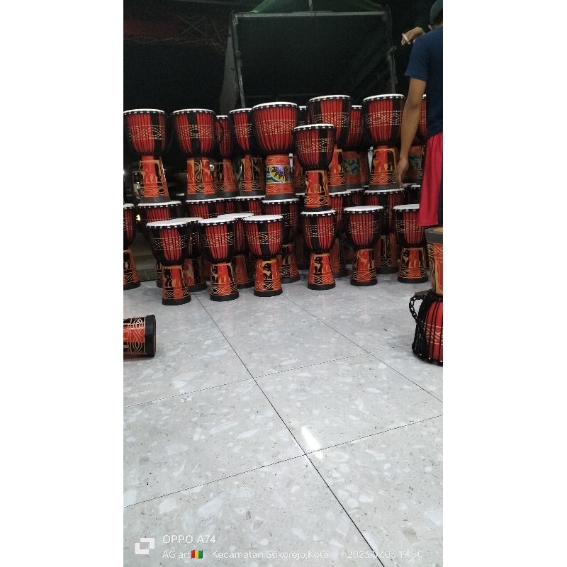 KENDANG djimbe/jimbe | alat musik tradisonal 40cm 50cm 60cm