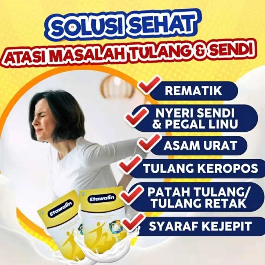 

Etawalin Susu Etawa Herbal Nyeri Sendi Asam Urat Original