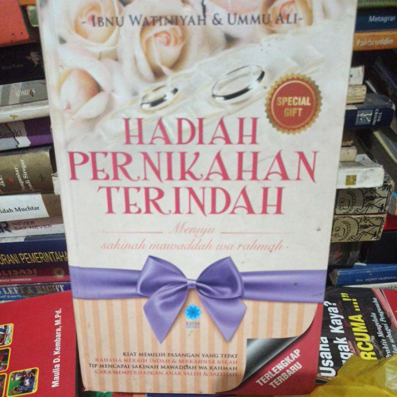 buku Hadiah pernikahan terindah