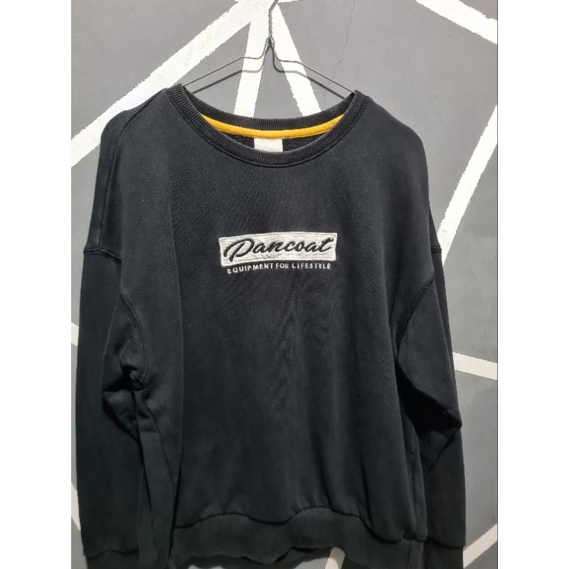 crewneck pancoat second,crewneck pancoat preloved