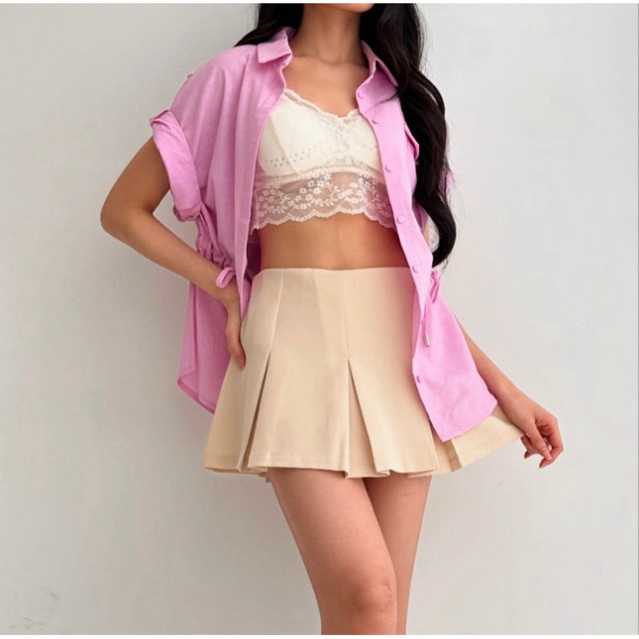 [ MAFIA ] Chloe Skort | Tennis mini skort Rok celana wanita | Rok celana wanita korean style