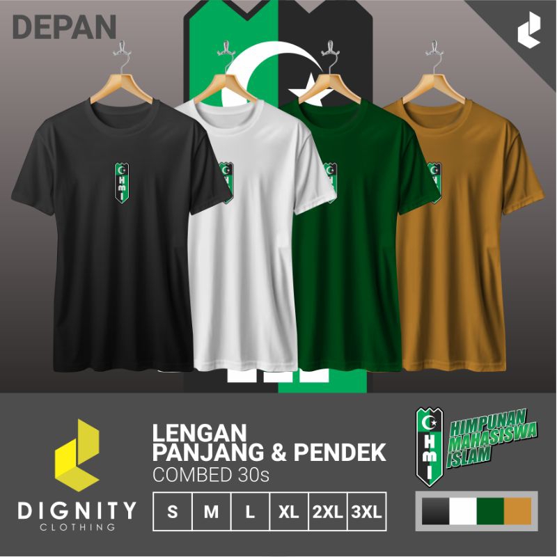 Kaos Himpunan Mahasiswa Islam / Kaos HMI / Kaos yakusa / kaos aktivis