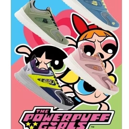 Aerostreet x Powerpuff Girls - Doraemon - Sepatu Pria Wanita Limited Edition