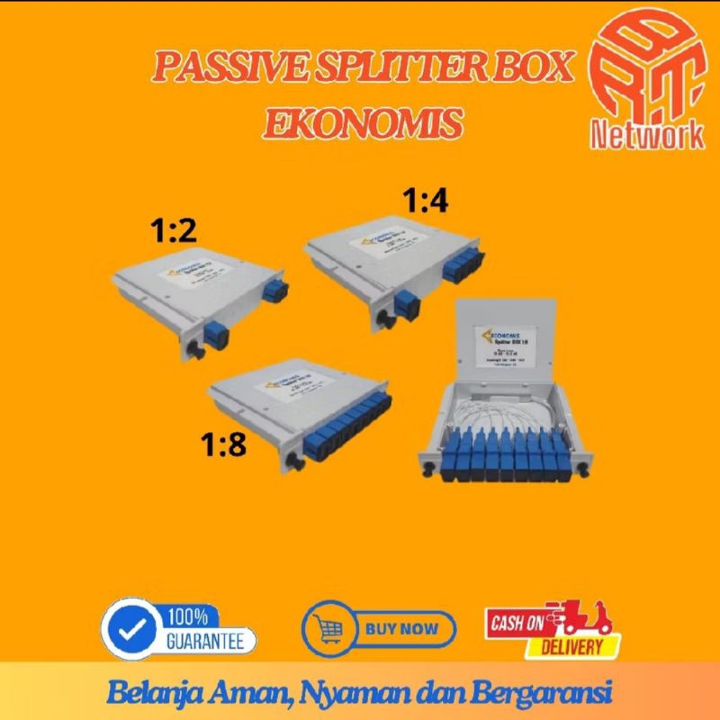 PASSIVE SPLITTER BOX SC/UPC EKONOMIS