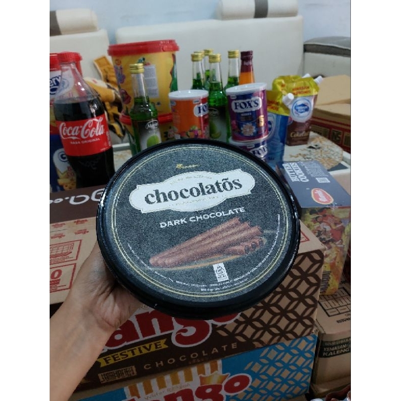 

Chocolatos Dark Premium / Chocolatos wafer roll 190gr