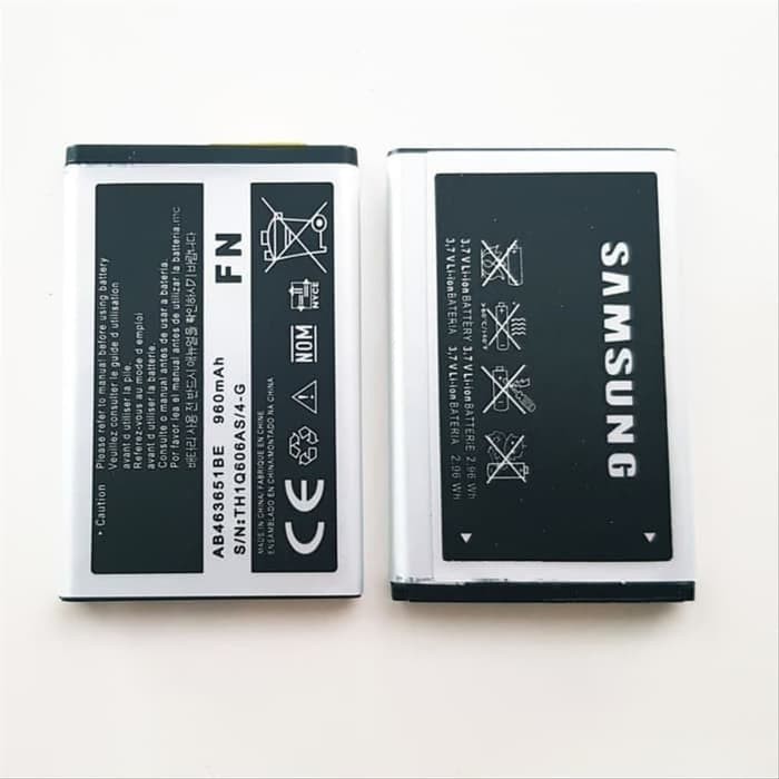 Baterai Samsung LAKOTA C3322  C3222  CORBY C3650  B3410  C3510 Battery Batre HP Ori 99%