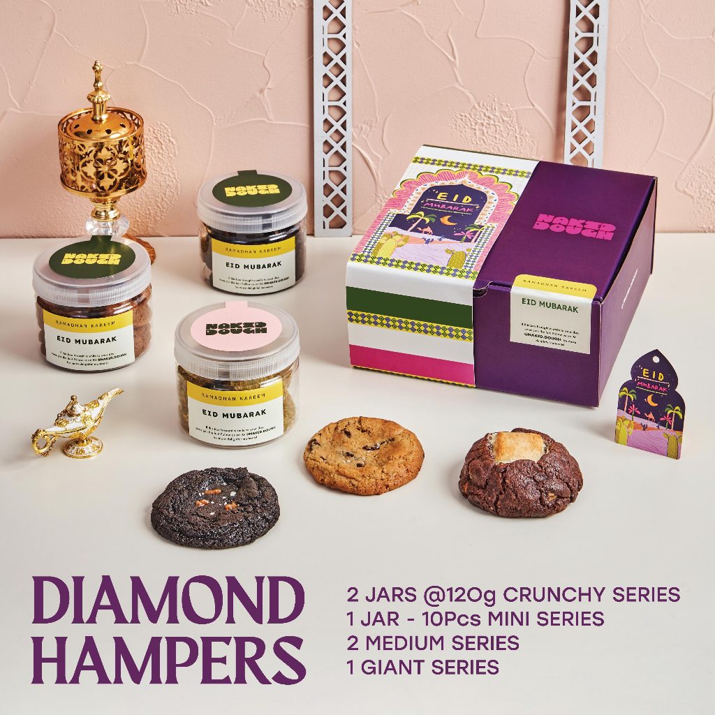 

Naked Dough - Hampers Lebaran Cookies Ramadhan Idul Fitri - Diamond