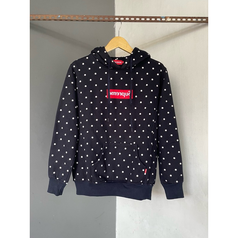 Supreme X Play CDG Full Printed Hoodie