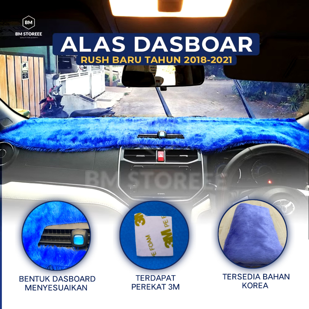 Terbaru Alas Dashboard Rush 2018-2021 Anti Slip Kualitas Terbaik
