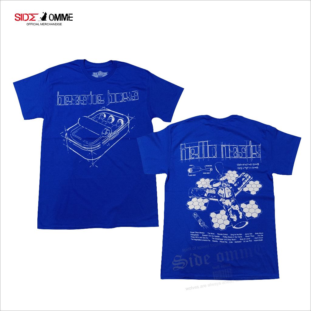 Beastie Boys Kaos Band Original (Hello N*sty Sketch Blue)