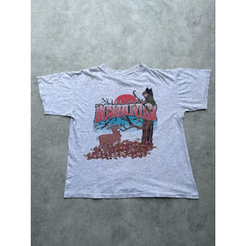 Kaos Art Vintage 90s American Bowhunter Second