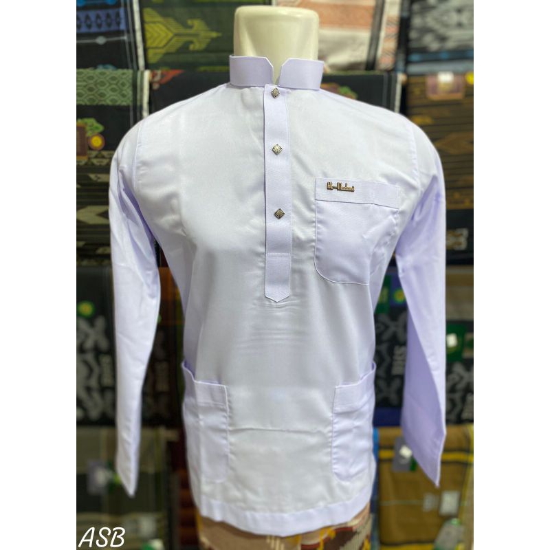 Baju Koko AL MADANI Serian warna putih