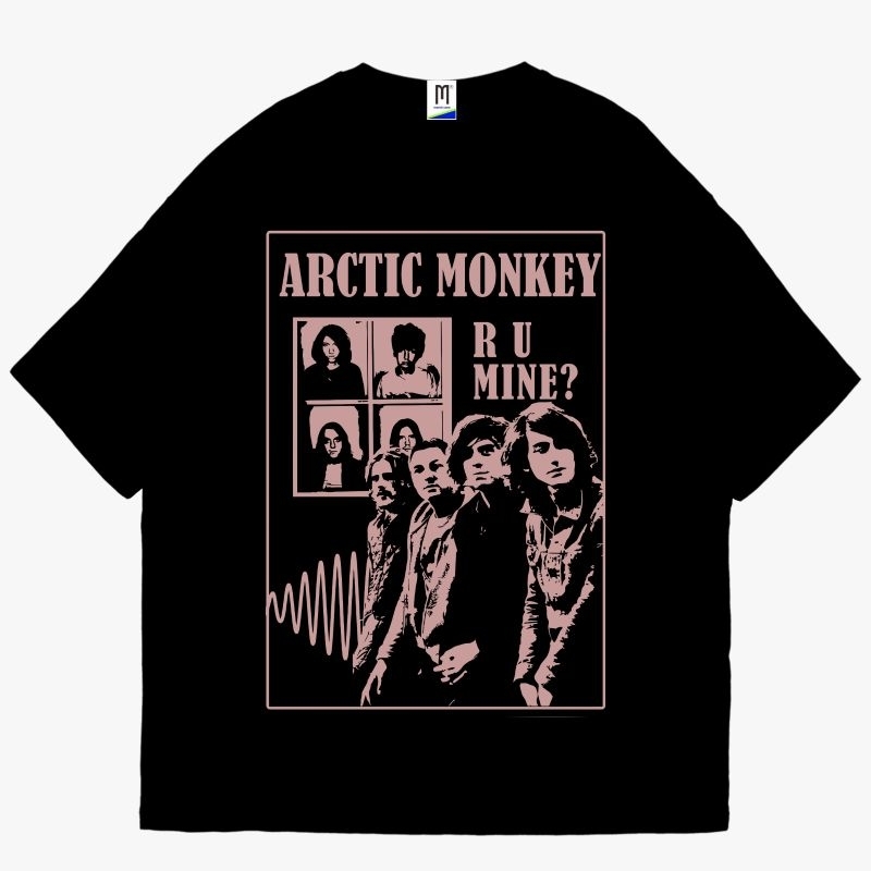 Kaos Band Artic Monkeys 24s Oversize Merchons