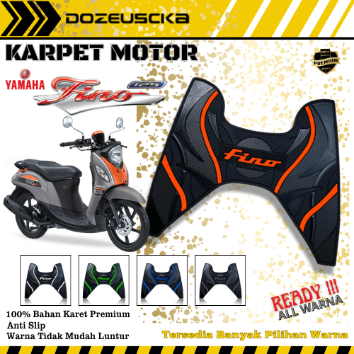Dozeuscka Karpet Motor FINO/Aksesoris Motor FINO/Pijakan kaki Motor FINO