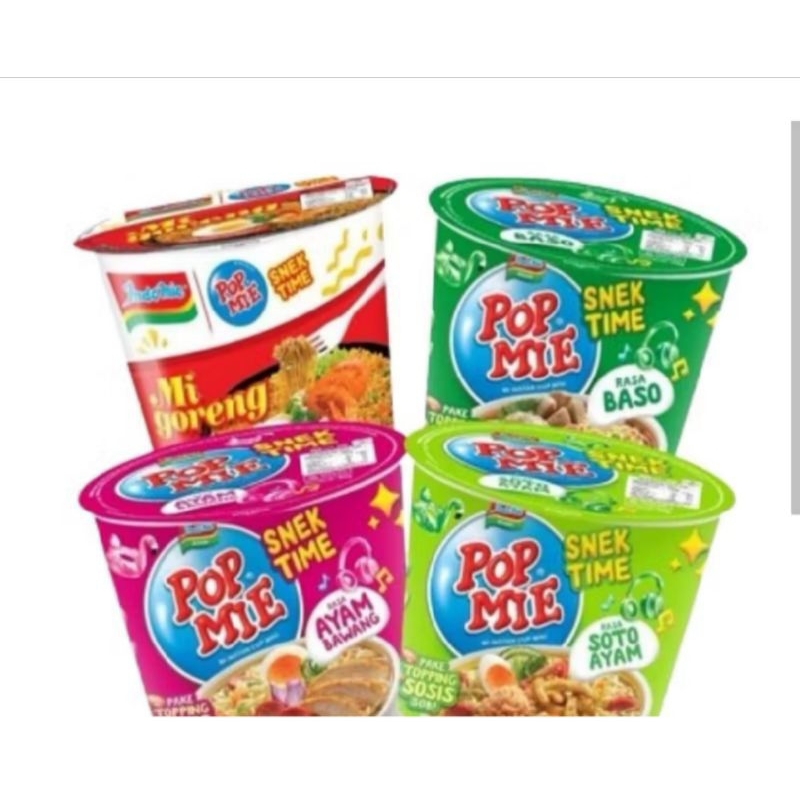 

Pop mie mini snek time