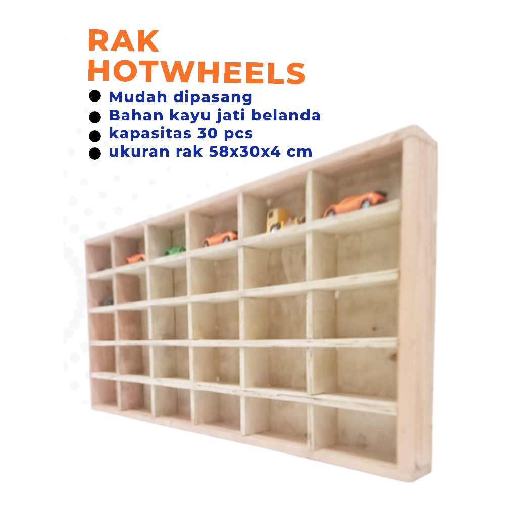 Rak Hotwheels Rak dinding rak ambalan Rak benang jahit
