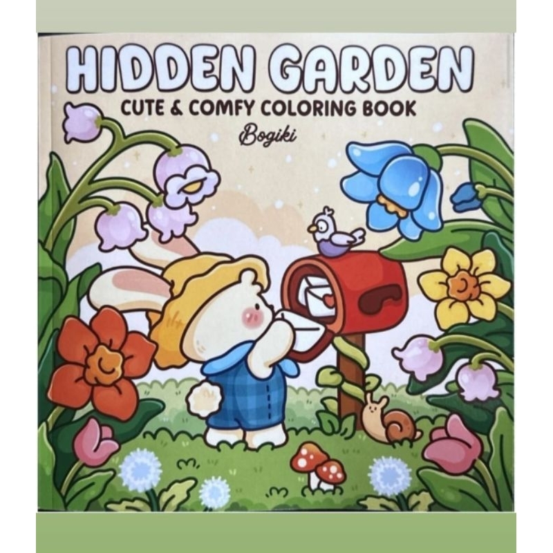 Hidden Garden Coloring Book